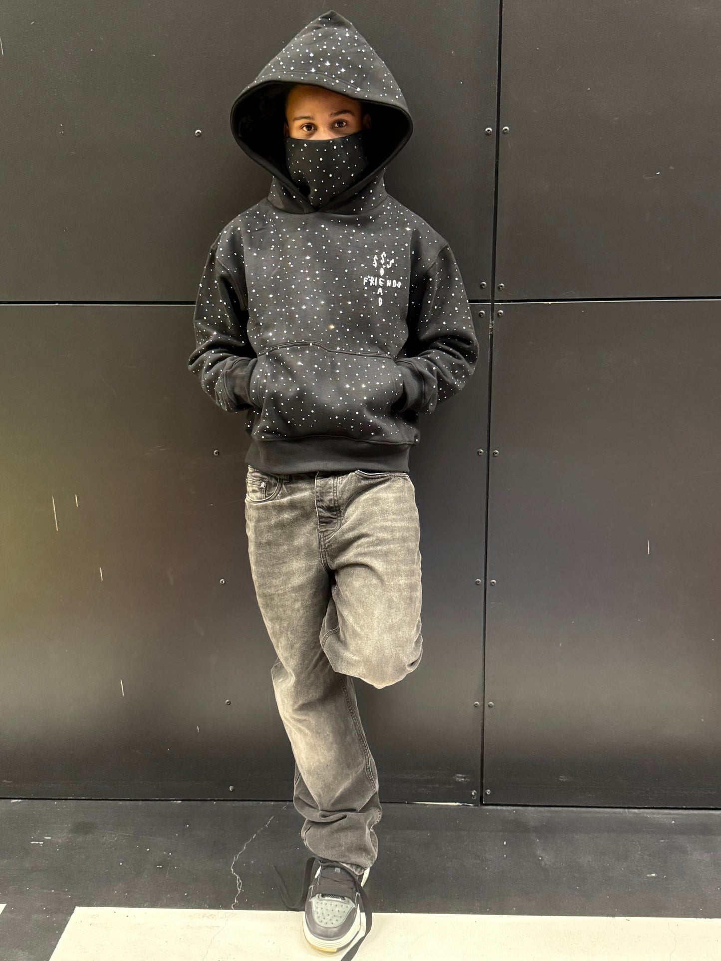 DeadFriends Rhinestone Hoodie