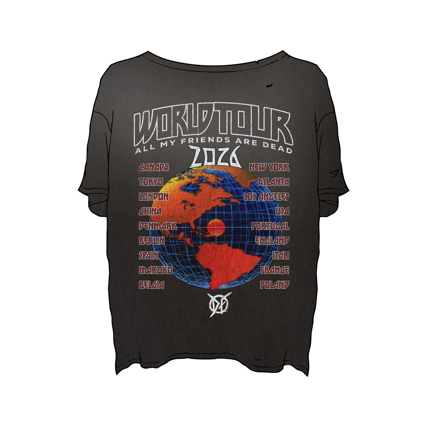 Skully Records World Tour Tee