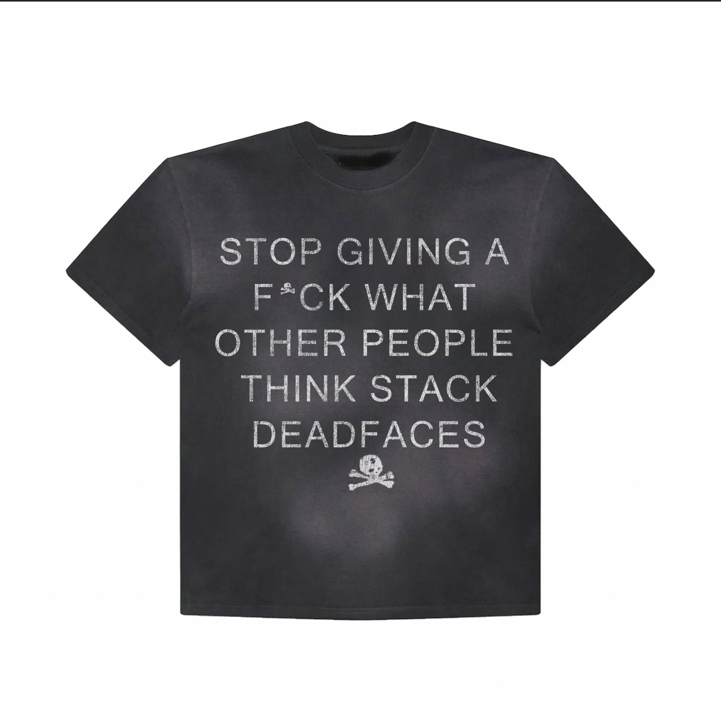 F*CK OPINIONS STACK DEADFACES TEE