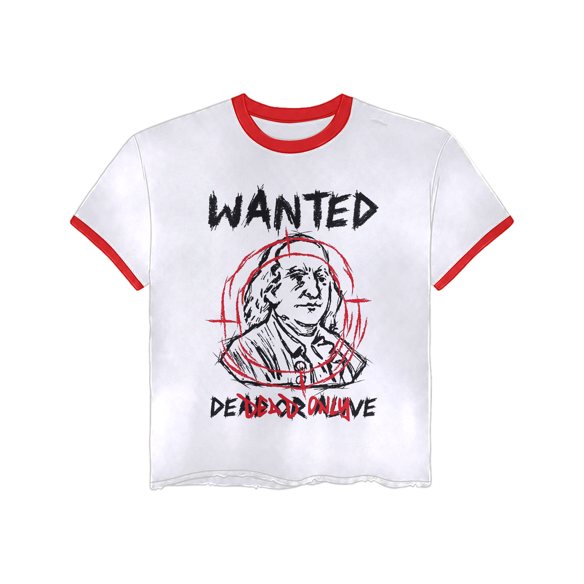 DeadFaces Wanted Dead Only Tee