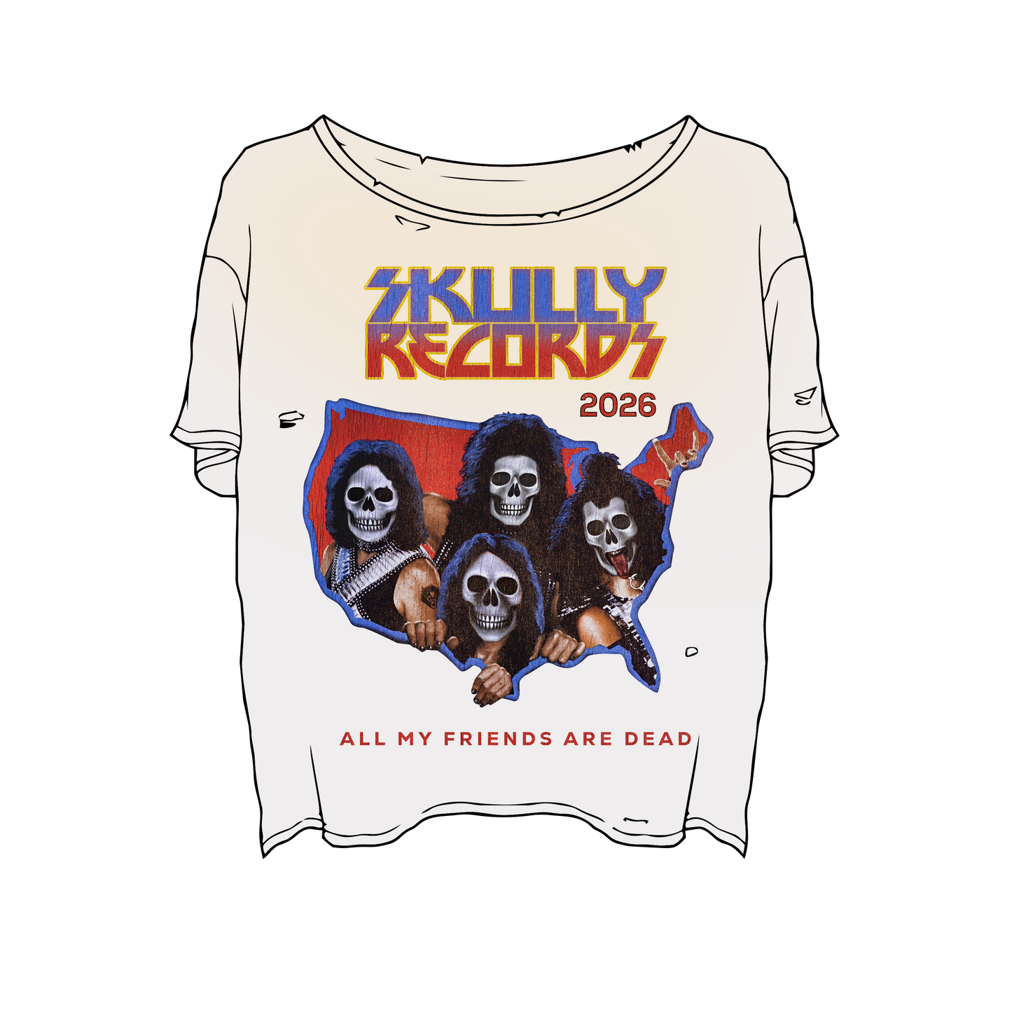 Skully Records World Tour Tee